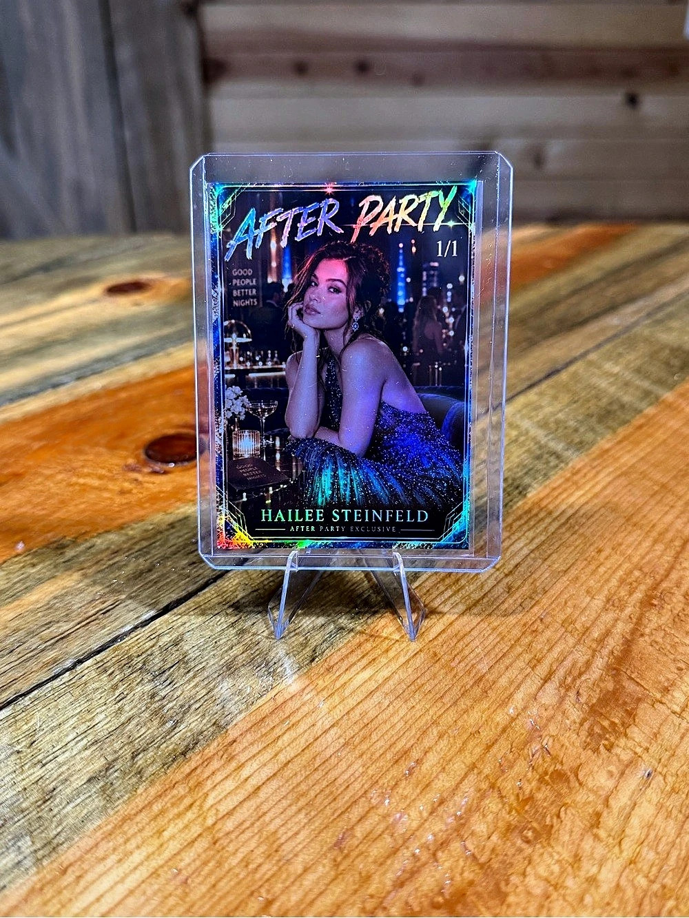 Hailee Steinfeld Custom After Party Card 1/1